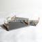 wholesale modern restaurant wedding interior rectangular grey orange red luxury nordic leather metal decor tray