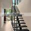 Steel Structure Modern Stair Case/ Modular Straight Steel Staircase