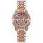 New Retro Diamonds Thin Strap Business Women's Watch Simple Business Style Quartz Watch in Stock Wholesale Custom Logo Watch