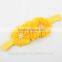 Wholesale hot selling 3 Chiffon flowers girl dress elastic headbands hair accessories MY-AB0043