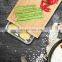 Bamboo Cutting Board Bamboo Personalized Kitchen Chopping Block With 2 Big Trays