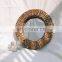 Wholesale Vietnam Woven Water Hyacinth Mirror Decorative Straw Wall Mirror Furniture Mirror wall art High Quality
