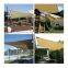 Plastic 170gsm green color 6 needles shade net, with eyelet, high quality, sunshade and cooling ，agriculture net，Courtyard awning,greenhouse tool
