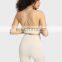 High Quality Sexy Cross Thin Straps Sports Bra Crotchless Leggings Two Piece Gym Fitness Yoga Suit Set Women Outdoor Clothing