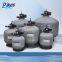 Pikes top mount sand filter brand new fiberglass OEM/ODM uv-resistant surfaced swimming pool sand filter