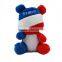 2014 hot selling country bear plush keychain toy