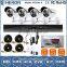 with Cable and Power Supply 4CH DVR Kit and 20m IR Camera system cctv