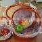 fruit basket, wicker basket