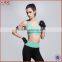 Custom made breathable sports bra/ women contrast gym bra/ fitness bra