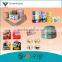 Custom Sticker Label printing water plastic bottle printing transparent label removable recycled printing label
