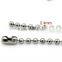 Stainless Steel Dog Tag Chains, 2.4mm Ball Bead Chain for Necklaces