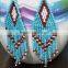 Bead Work Handmade Ethnic Ear piece dangle earrings