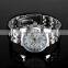 2016 Latest Fashion Business Mens Wristwatch Stainless Steel Luxury Watch with Calendar WM439
