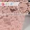 wholesale cheap prince high quality pink indian lace embroidery fabric for dress on line