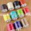 ECO-Friendly Wholesale manual DIY colored natural ring 100% jute/hemp/line yarn 100m