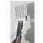 aluminum composite steam shower panel AST0225 with single hand shower
