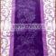 Silky and cozy purple embossed polyester Pillowcase changshu factory