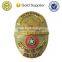 wholesale manufacture promotional custom Gold badge for gift