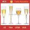 Custom cheap antique tulip champagne flute glass
