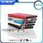 Fashion colorful 5000mah leather wallet power bank