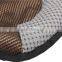 Pet Dog Oxford Mesh Fabric Plush Toy Frisbee Shape Brow Colour
