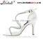 Bulk sale OEM high qualty white/ivory sexy wedding heels