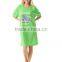 beautiful carton cotton plain nightgown