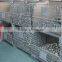 Storage Warehouse Logistic Galvanized Steel Roll Container Roll Cage Wire Panel