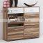 High Quality 4 Door Wood Corner Shoe Cabinet
