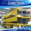 3 Axles 50ton utility side wall trailer,flat bed semi trailer with detachable side walls