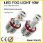 1200lumen / 20w 9-30v dc H8 h10 9004 9005 9006 h9 h16 fog lamp 12v fog light auto headlight