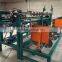 2 worms fully automatic chain link weaving machine with compact roll