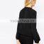 Latest Design Long Sleeve V Neck Lady Embroidery Blouse