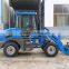 snow plow for wheel loader, snow plow on wheel loader ZL12, 0.8m3 loader bucket