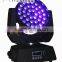 36pcs rgbwauv zoom moving head wash light/36pcs 18w 6in1 moving head wash light