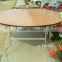 outdoor round folding dining table