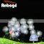 2016 product custom Solar Powered Outdoor String Lights 20 LED White Chuzzle Ball Ideal for Garden Patio Party Christmas