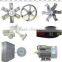 wall mounted negative pressure exhaust fan for poultry farm