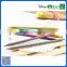 high quality OEM natural wooden pencil without eraser for gift