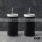 black enamel basin designer wash basin hair shampoo basins