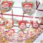 Home Mall Indoor Decoration Paper Christmas Garland Hanging Flag