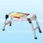 Square tube steel folding stool horse ride scaffolding work bench bearing ladder new special section