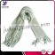 Top quality warp infinity scarf with tassels pashmina scarf wholesale china