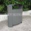 Strong 125L capacity garden trash bin garbage trash bin metal outdoor trash bin