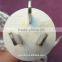IRAM approved High Quality argentina 3 pin plug
