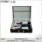 Luxury leather wine set box with 2pcs accessories