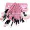 32pcs hotsale private label cosmetic brush set shaving face cleaner makeup manufacturer