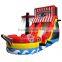 pvc tarpaulin inflatable pirate ship bounce water slide for sale