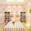 Sunlight AS60157 European Classic Waterproof Commercial Vinyl Wallpaper Pink Flower Wallpaper