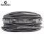 New DesignColourful Fabric Cord,Bright Gray Fabric Textile Power Cord Round